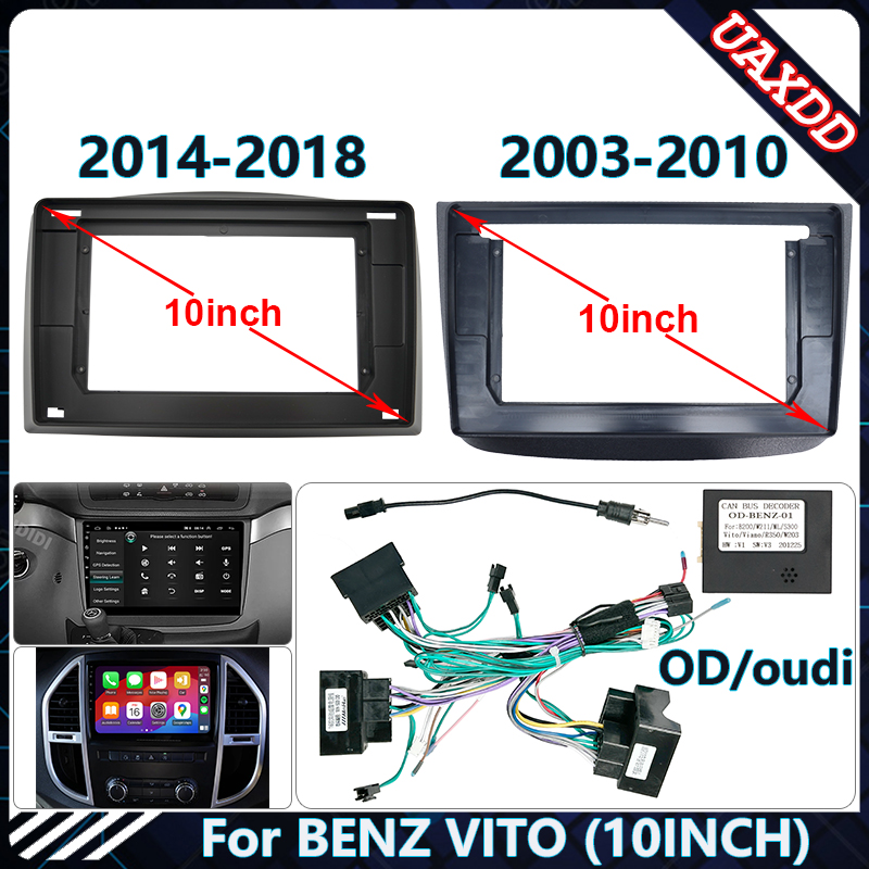 Photograph Mp3 - Для Mercedes-Benz Vito 2003-2018: 10,1-дюймовый DVD-плеер,