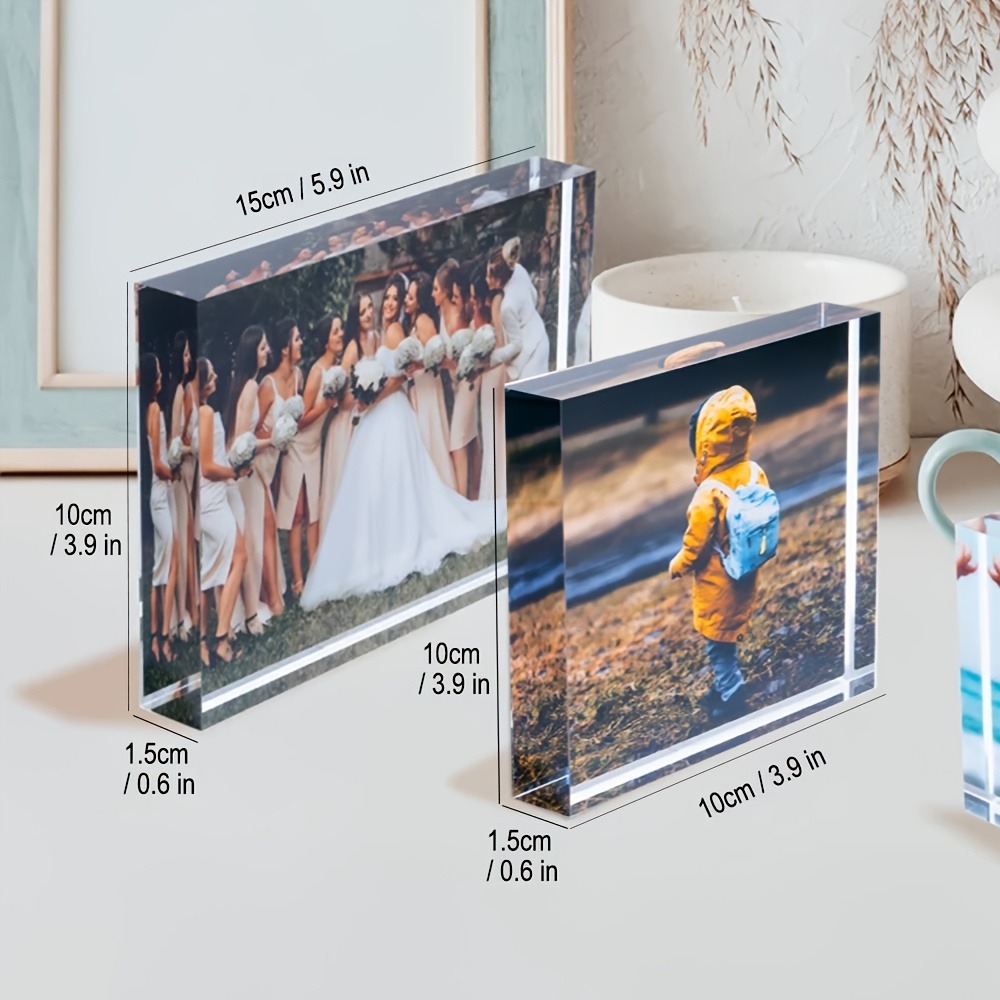 Photographic Memory - Персонализированный 3D акриловый фото-блок - индивидуальное