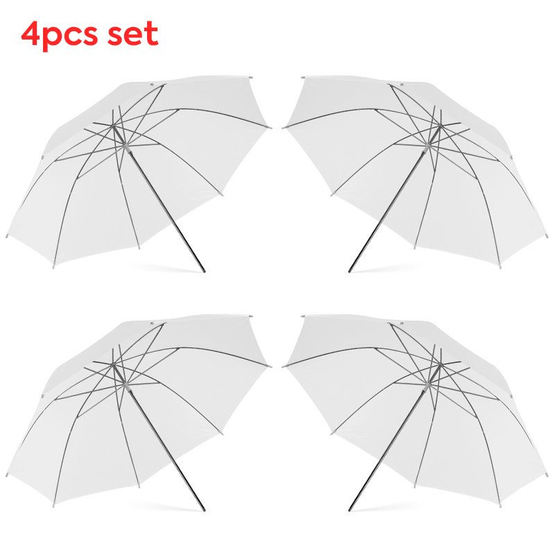 Photography Umbrella Lights - Прозрачный белый светорассеивающий зонт 76*80 см