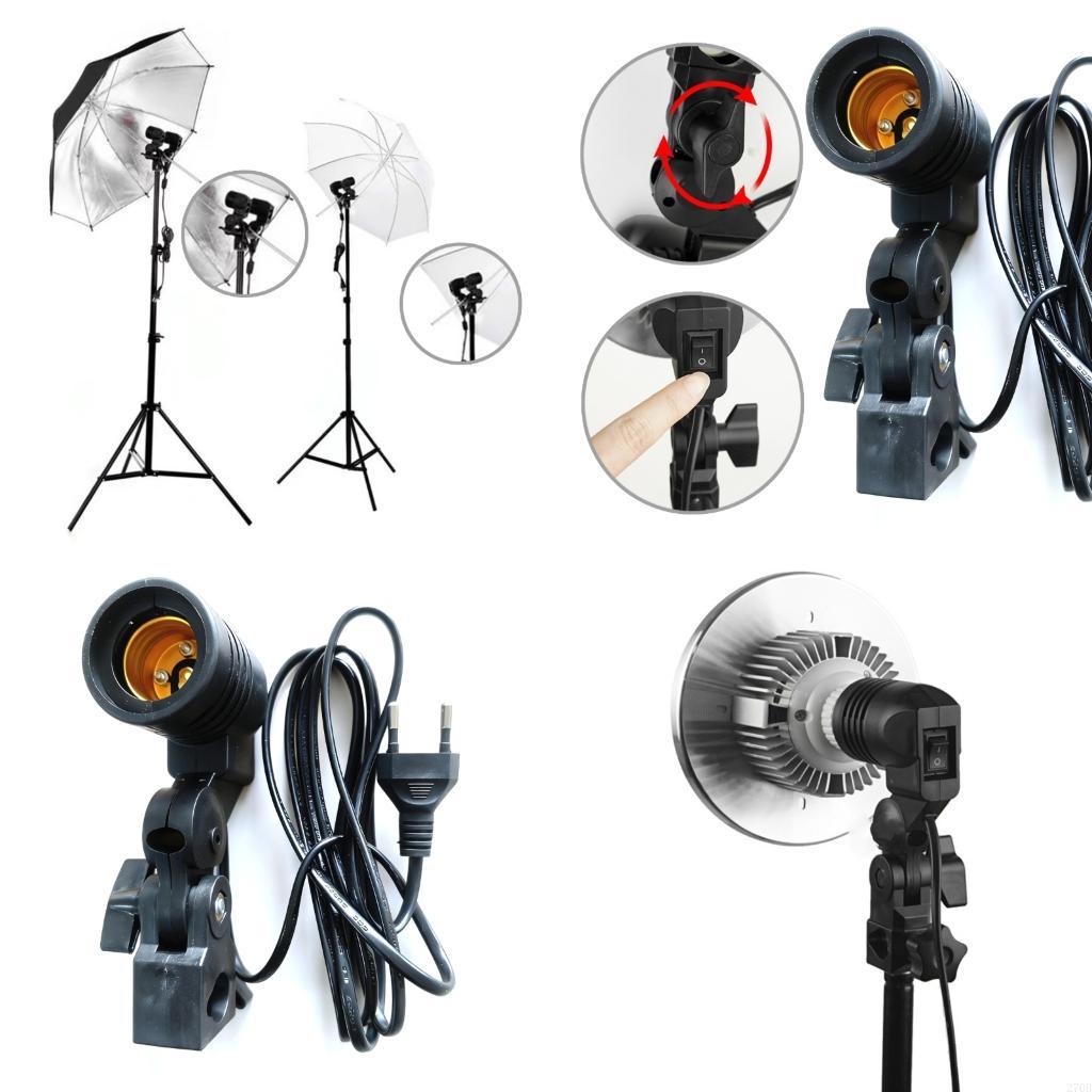 Photography Umbrella Lights - E27 Световая подставка с опорой для