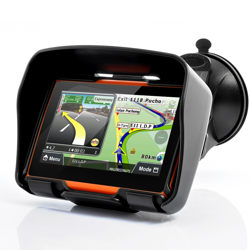 Photograph Mp3 - 2026 Автомобильная мотоциклетная GPS-навигация 4,3 дюйма,