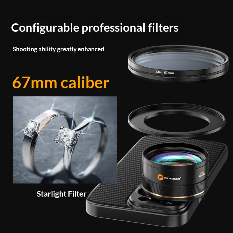 Макрообъектив PICKOGEN Phone H – обзор и цена Photography Kit Vivo X200 Pro