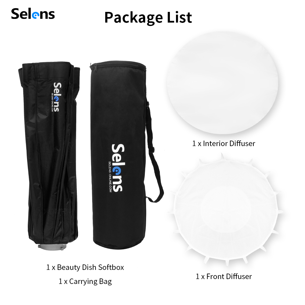 Selens 85 см зонтик радар софт – обзор и цена Photography Umbrella Lights