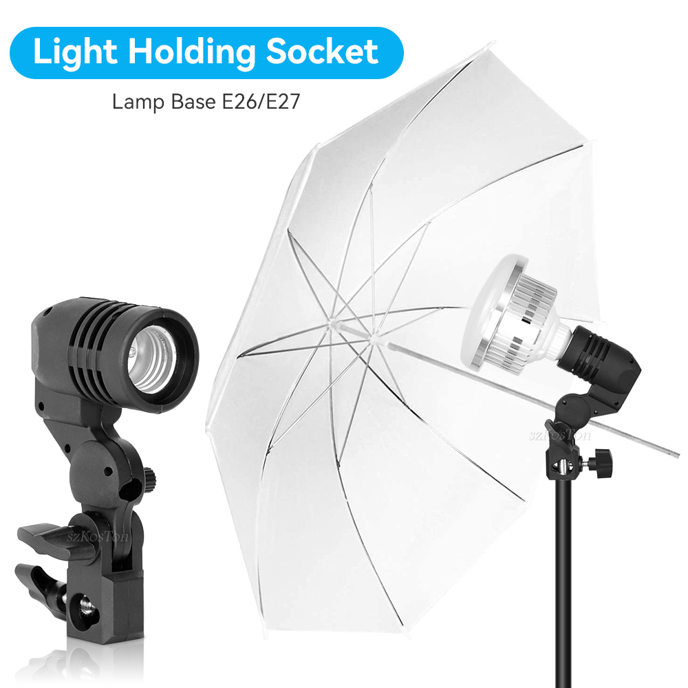 2 шт./1 шт., патрон для лампы  – обзор и цена Photography Umbrella Lights
