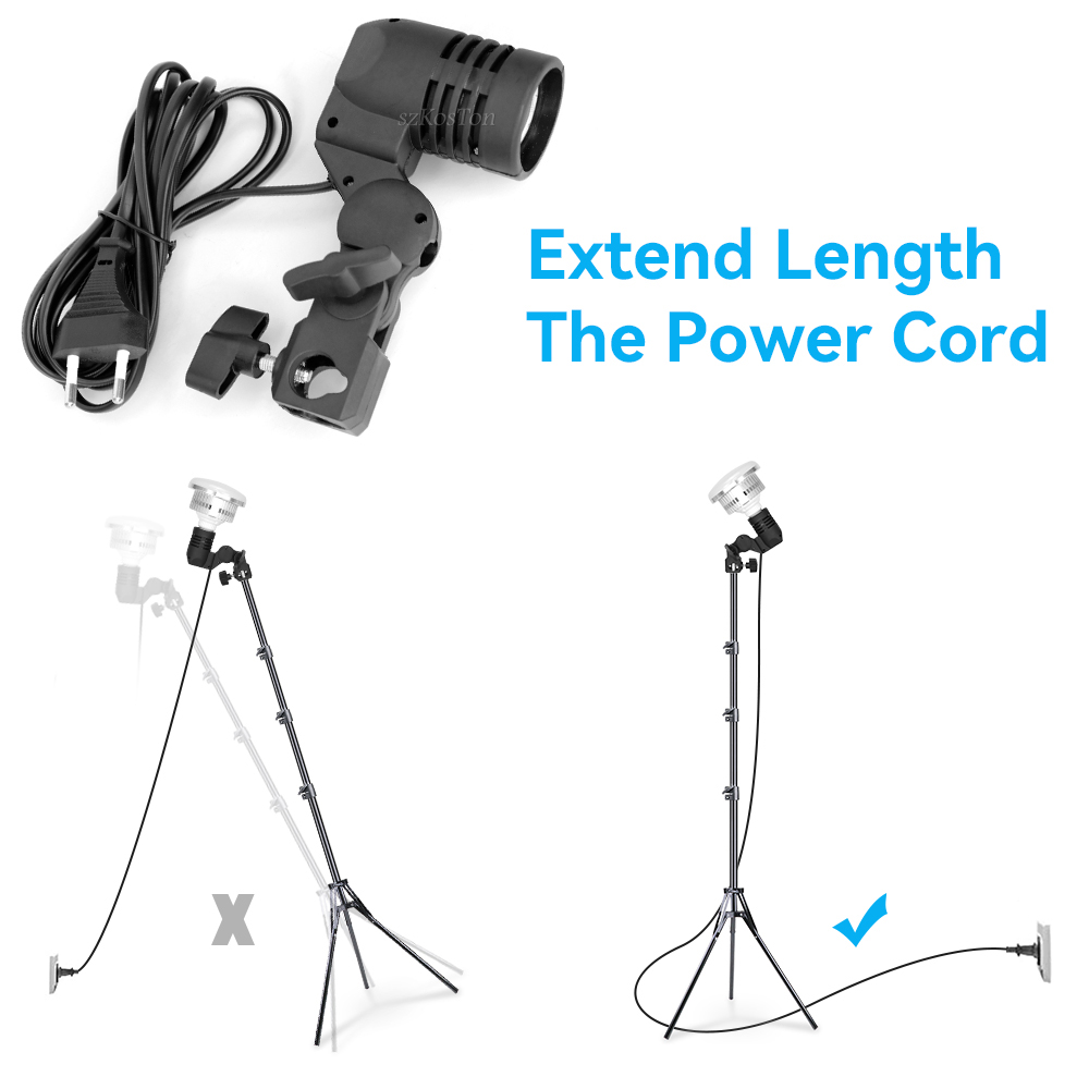 2 шт./1 шт., патрон для лампы  – обзор и цена Photography Umbrella Lights