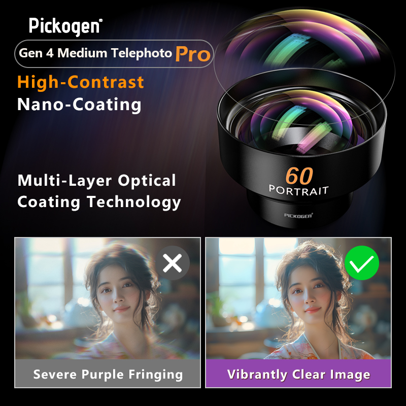 Телеобъектив PICKOGEN HD 60 мм – обзор и цена Photography Kit Vivo X200 Pro