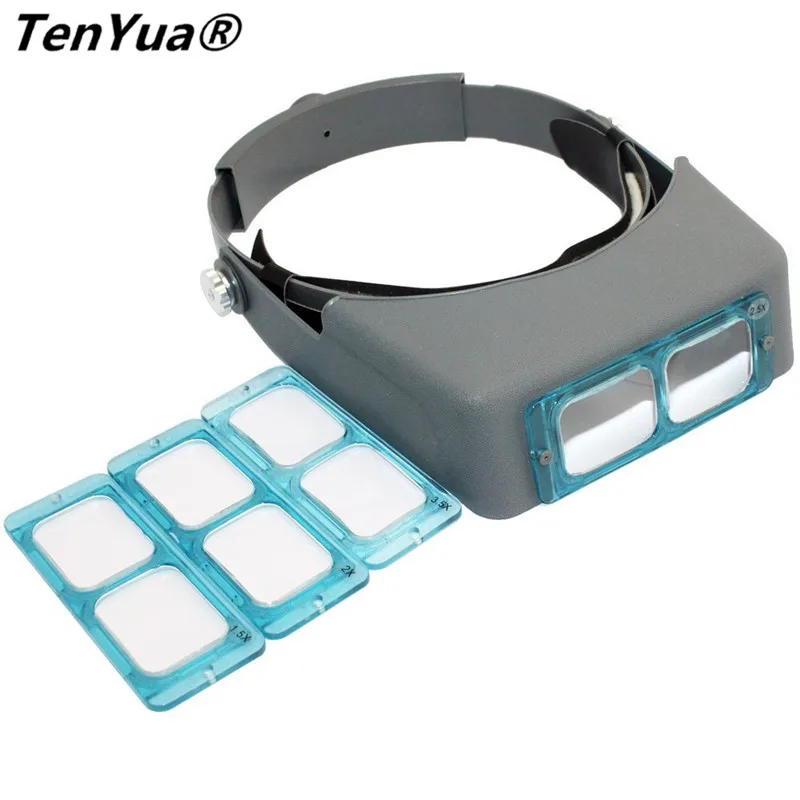 TenYua 1,5x 2x 2,5x 3,5x лупа  – обзор и цена Eye Piece Magnifier