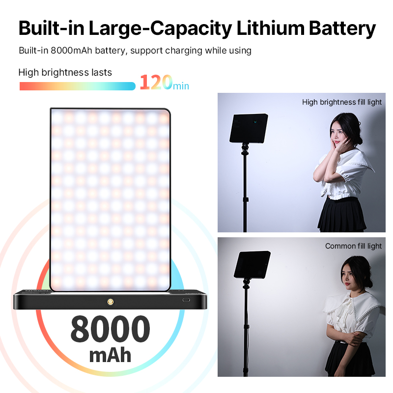 Ulanzi LT003 15W RGB Video Lig – обзор и цена Photography Umbrella Lights