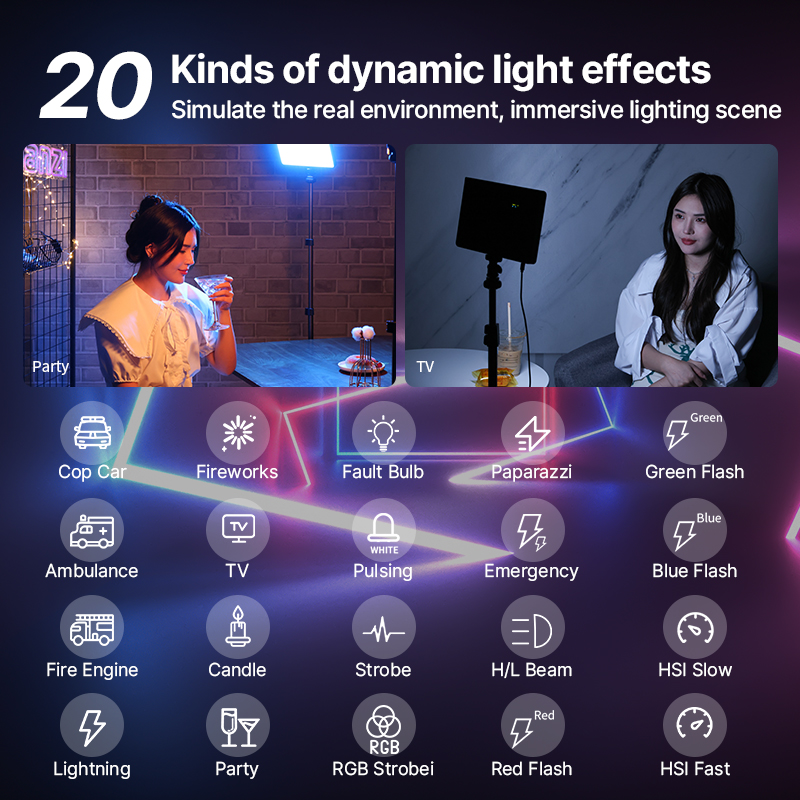 Ulanzi LT003 15W RGB Video Lig – обзор и цена Photography Umbrella Lights